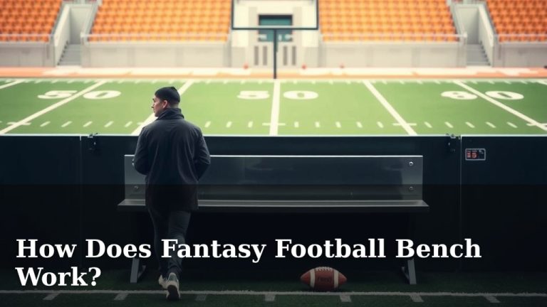 How Does Fantasy Football Bench Work?