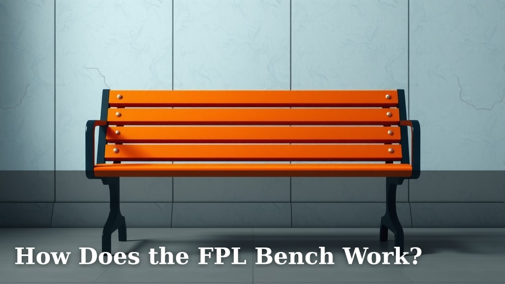 How Does the FPL Bench Work?
