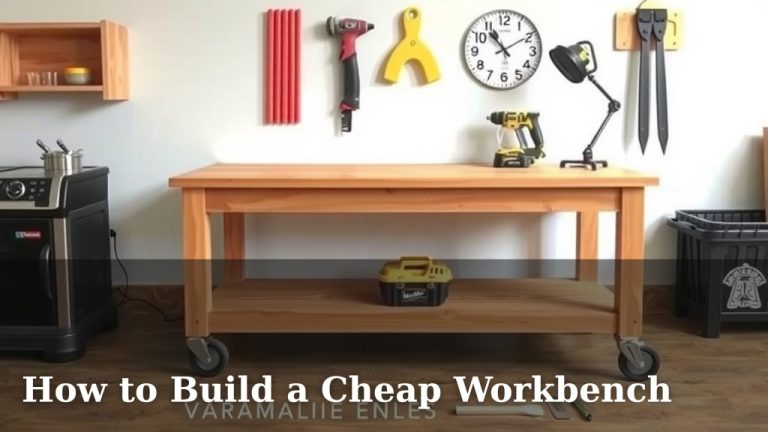 How to Build a Cheap Workbench