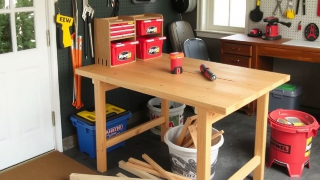 Constructing Your Perfect Garage Workbench