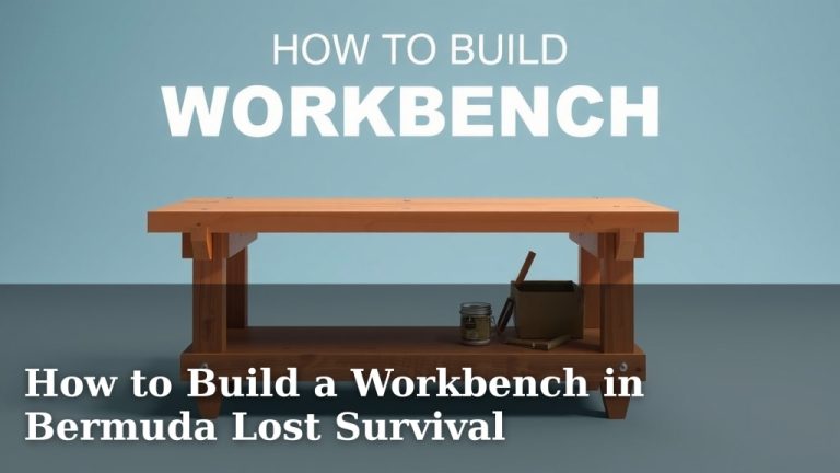 How to Build a Workbench in Bermuda Lost Survival