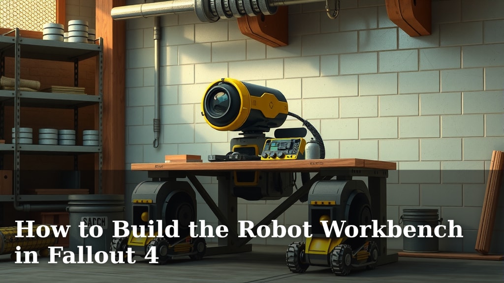 How to Build the Robot Workbench in Fallout 4