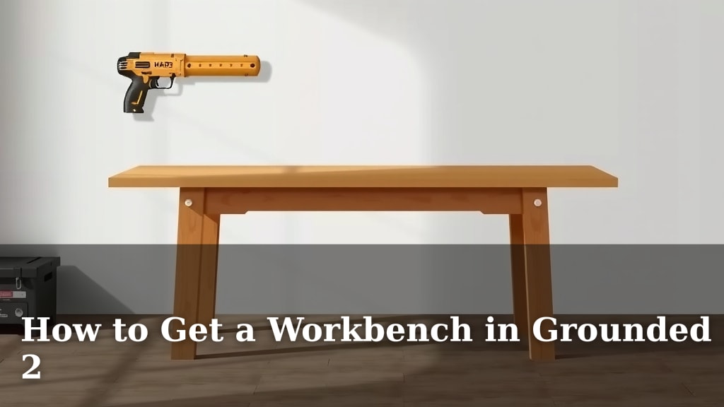 How to Get a Workbench in Grounded 2