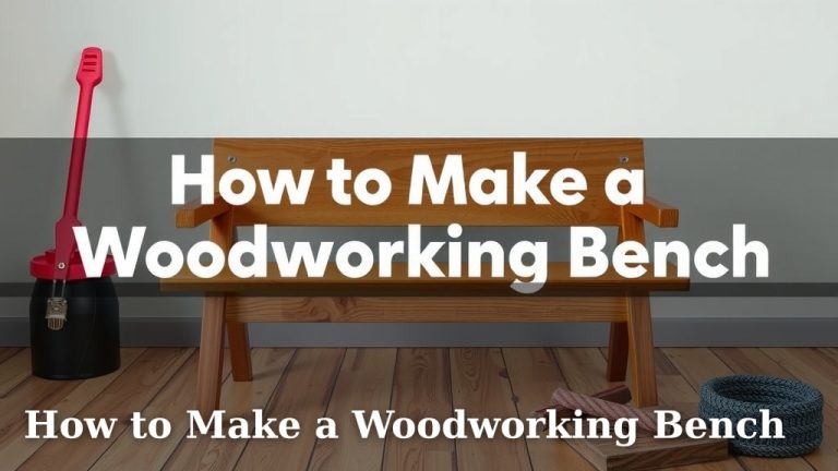 How to Make a Woodworking Bench