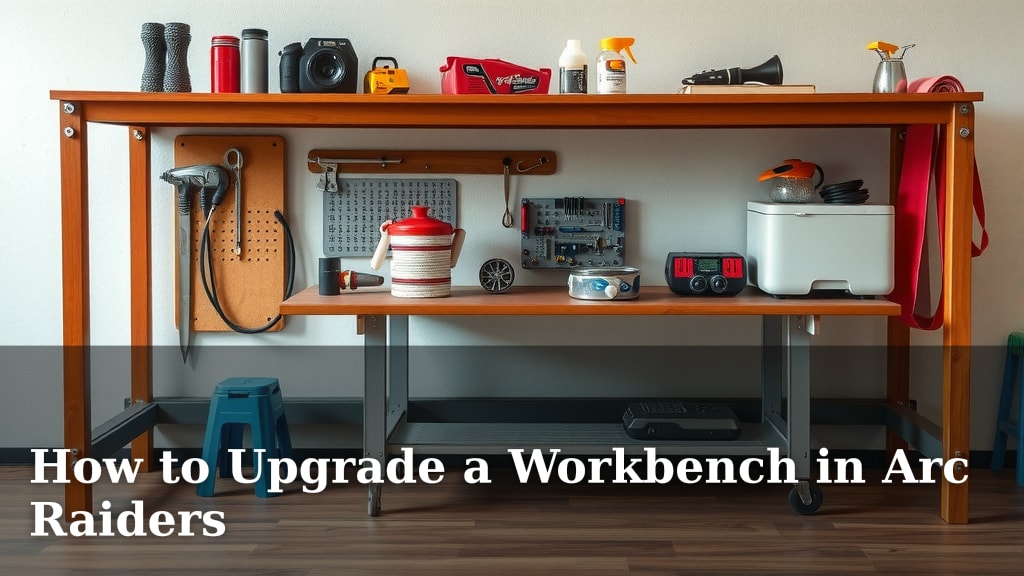 How to Upgrade a Workbench in Arc Raiders