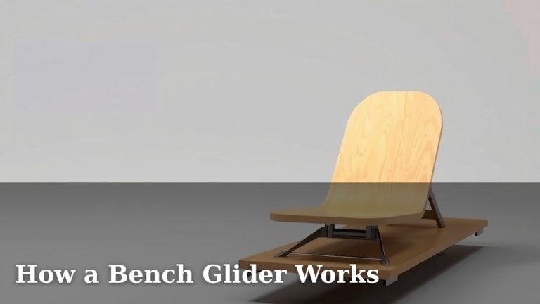 How a Bench Glider Works