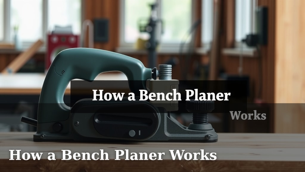 How a Bench Planer Works