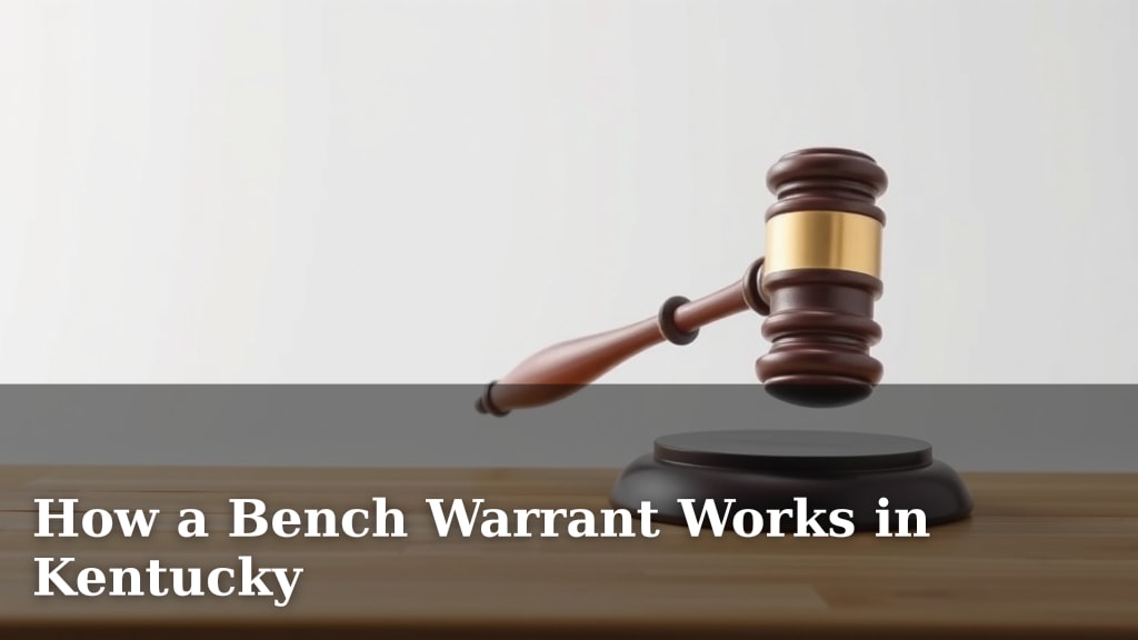 How a Bench Warrant Works in Kentucky