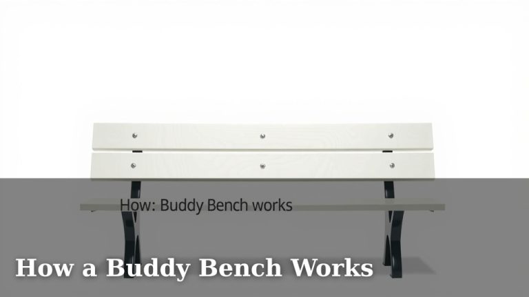How a Buddy Bench Works