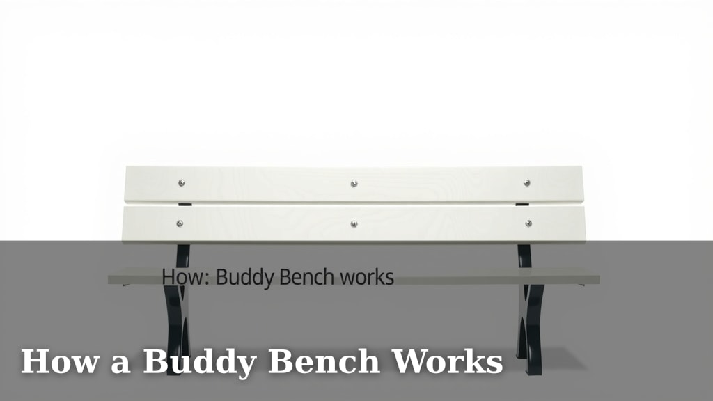 How a Buddy Bench Works