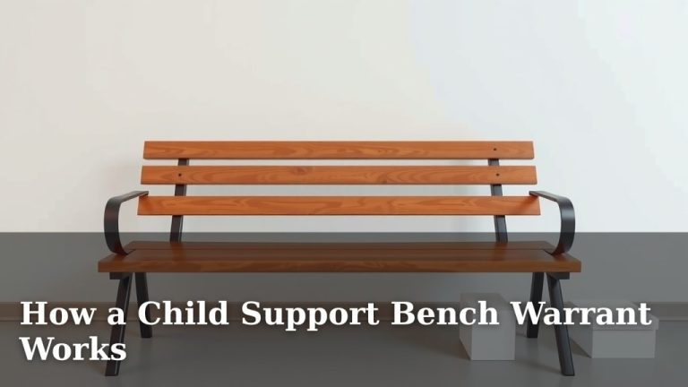How a Child Support Bench Warrant Works