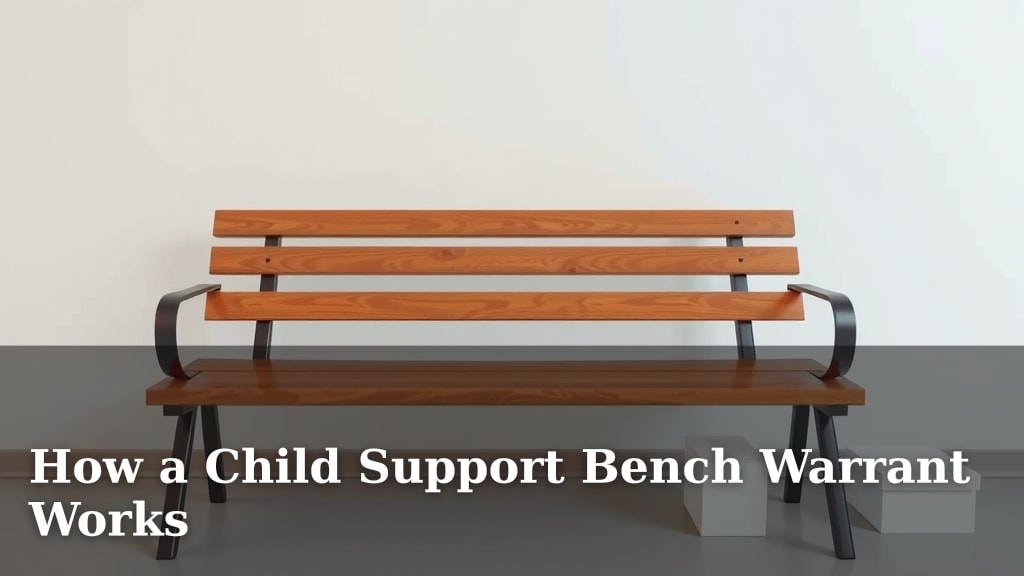 How a Child Support Bench Warrant Works