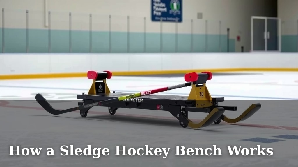 How a Sledge Hockey Bench Works