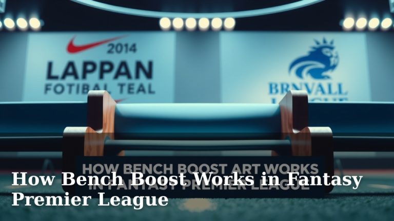 How Bench Boost Works in Fantasy Premier League