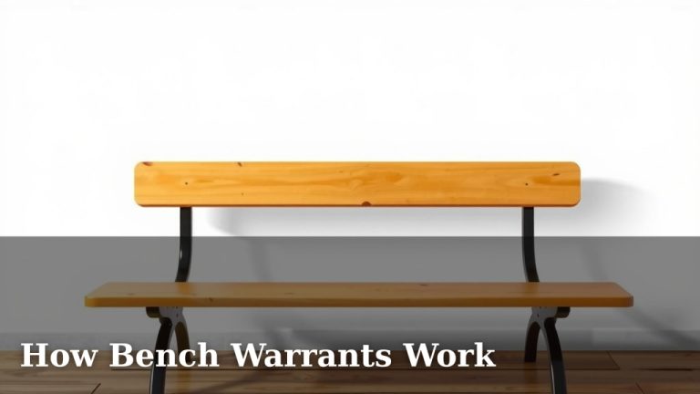 How Bench Warrants Work