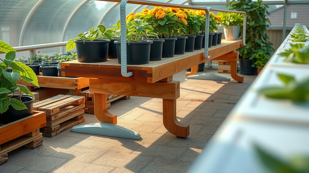 Understanding How Rolling Greenhouse Benches Operate