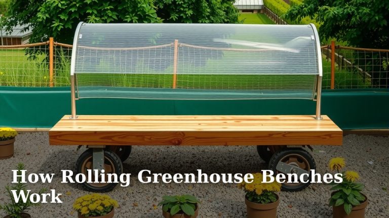How Rolling Greenhouse Benches Work