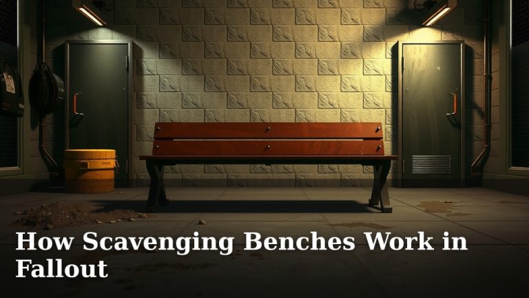 How Scavenging Benches Work in Fallout