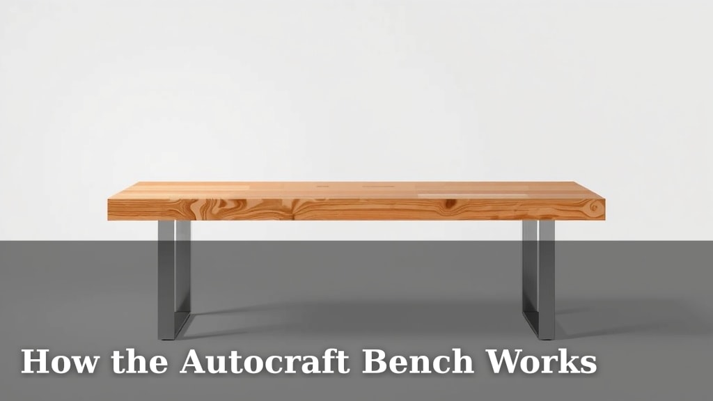 How the Autocraft Bench Works