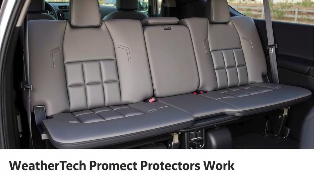Understanding How WeatherTech Bench Seat Protectors Keep Your Vehicle Clean