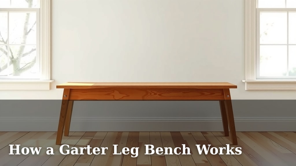 How a Garter Leg Bench Works