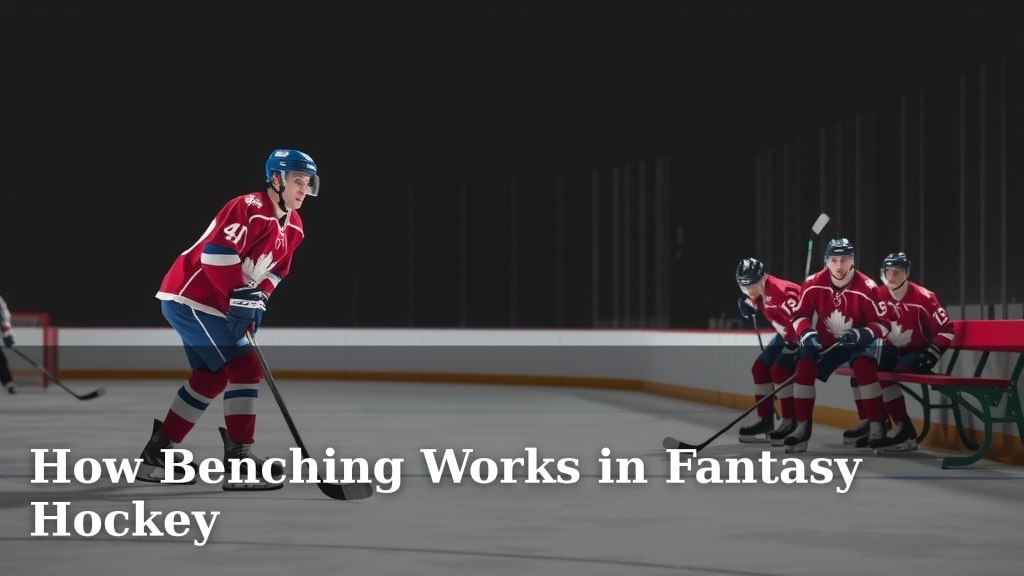 How Benching Works in Fantasy Hockey
