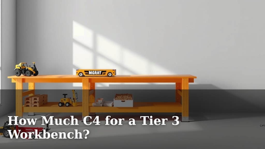 How Much C4 for a Tier 3 Workbench?