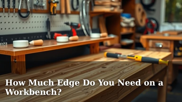How Much Edge Do You Need on a Workbench?