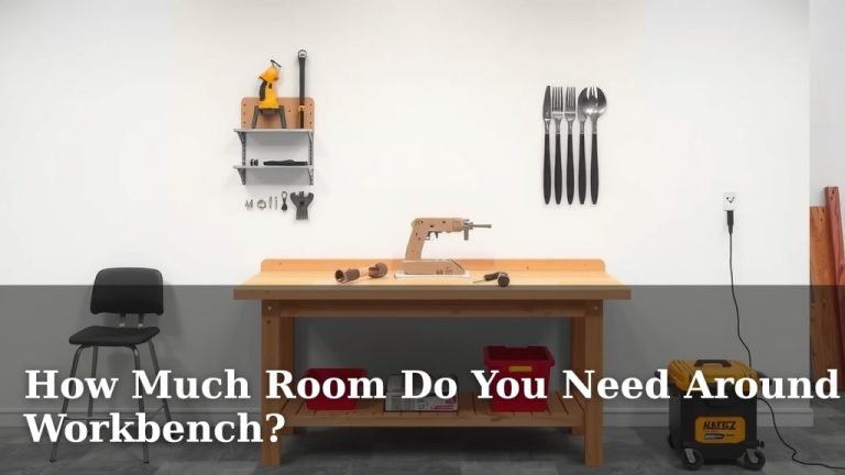 How Much Room Do You Need Around a Workbench?
