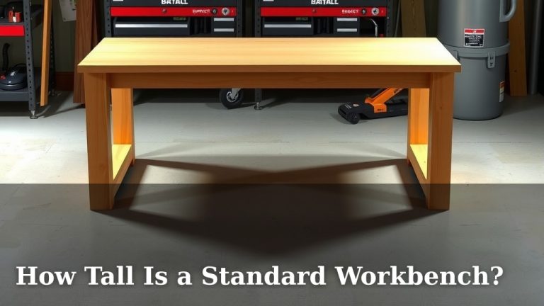 How Tall Is a Standard Workbench?