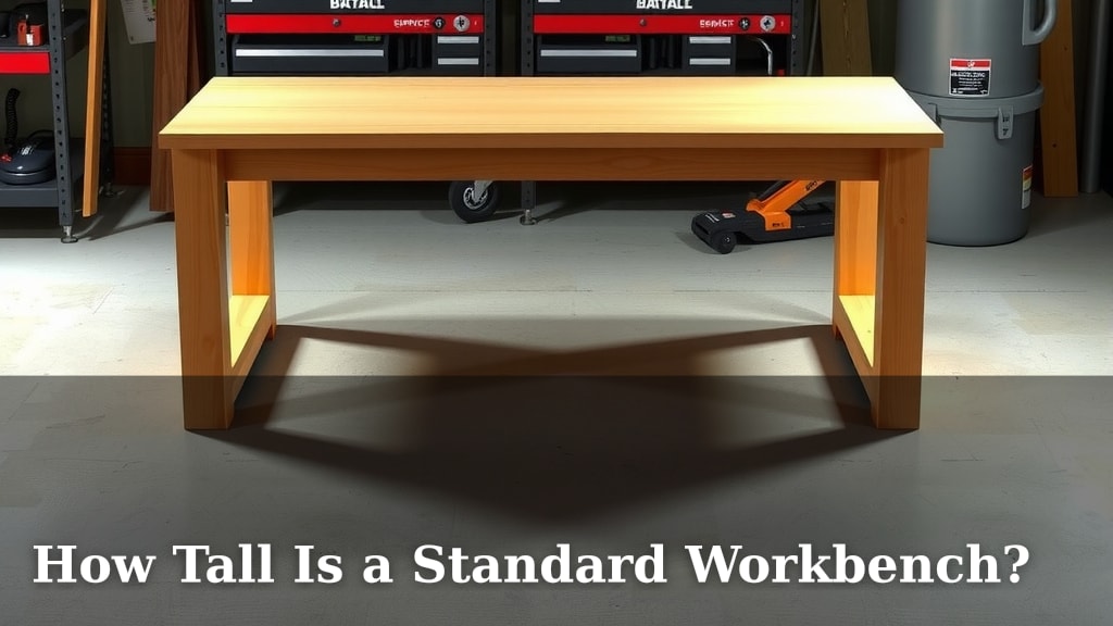 How Tall Is a Standard Workbench?