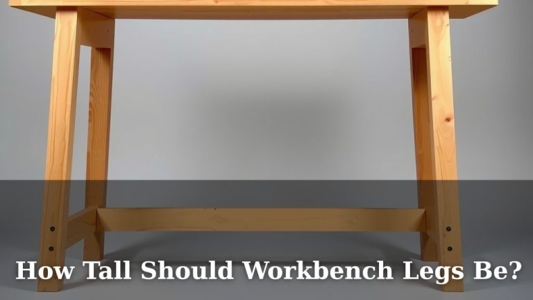 How Tall Should Workbench Legs Be?