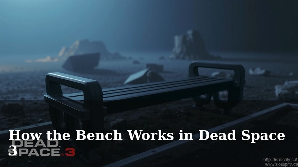 How the Bench Works in Dead Space 3