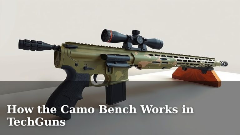 How the Camo Bench Works in TechGuns