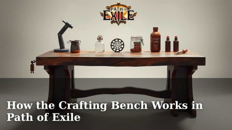 How the Crafting Bench Works in Path of Exile