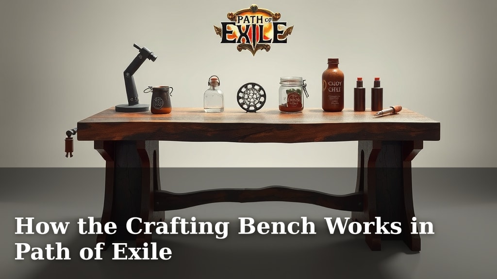 How the Crafting Bench Works in Path of Exile