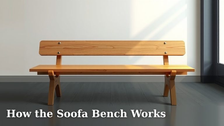 How the Soofa Bench Works